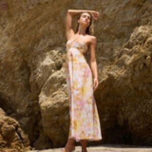 Elegant Floral Maxi Dress